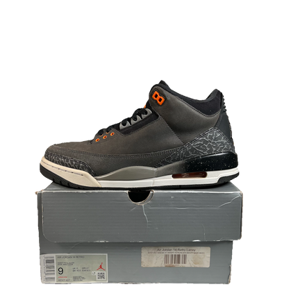 Jordan 3 Fear Pack (2023) Size 9 USED s22882