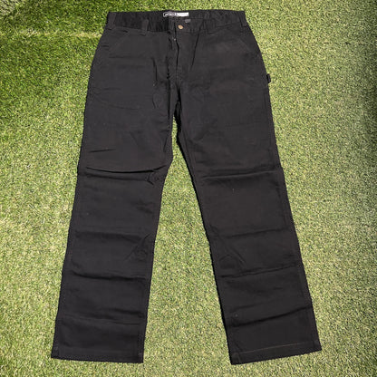 Carhartt Black Utility Pants Size 38 NEW v16358