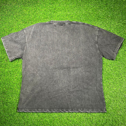 Vale Athletics Croc Washed Black Tee Size XL NEW x16637