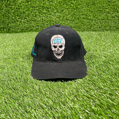 1990s Stone Cold Steven Austin WWF Black Snapback USED v18091