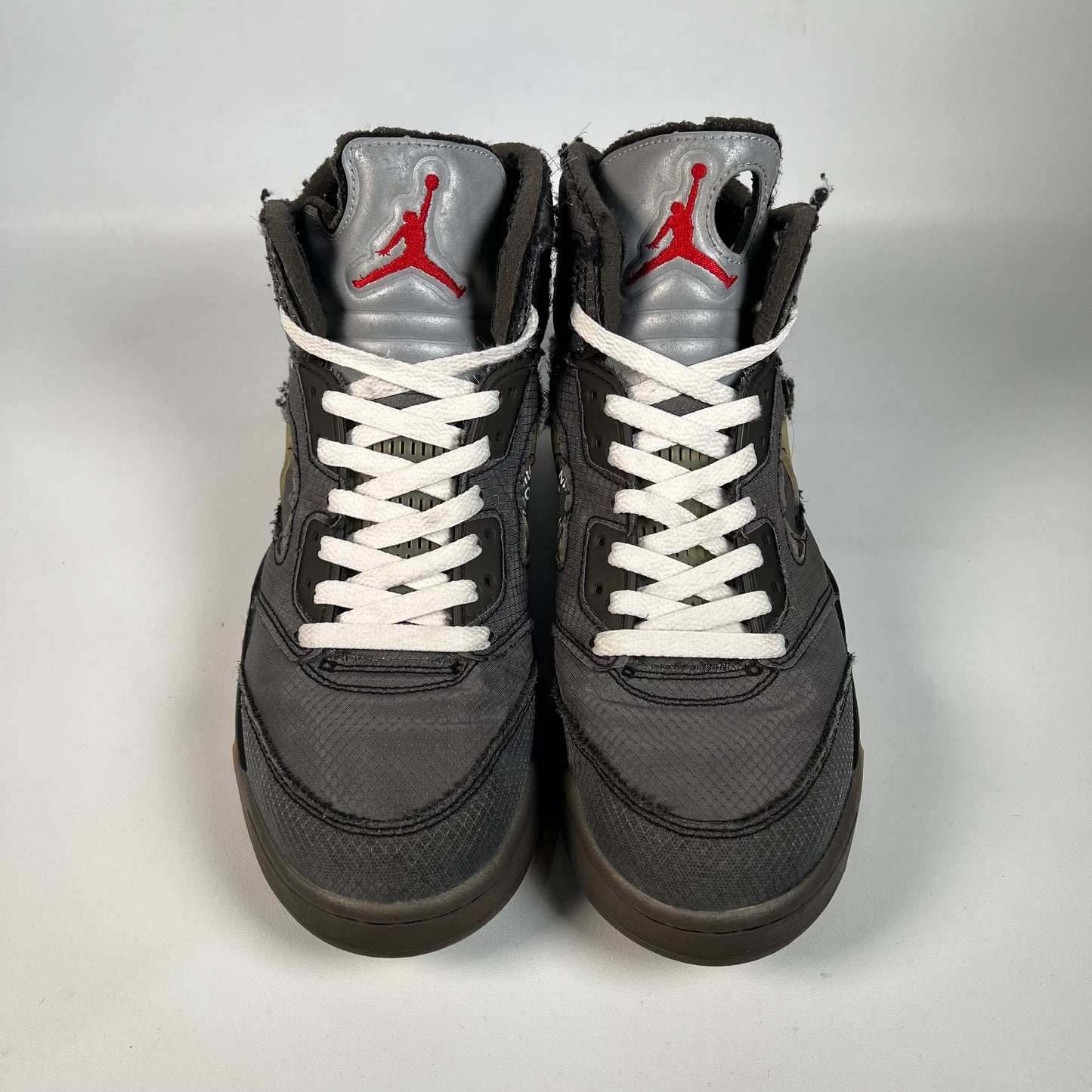 Jordan 5 Off White Muslin (2020) Size 8.5 USED s21718