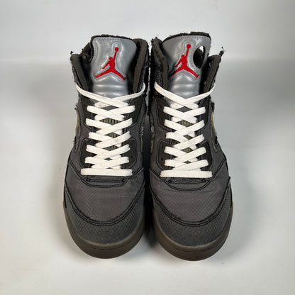 Jordan 5 Off White Muslin (2020) Size 8.5 USED s21718
