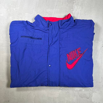 1990s Nike Sport Classics Purple Zip Up Jacket Size XL USED v20193