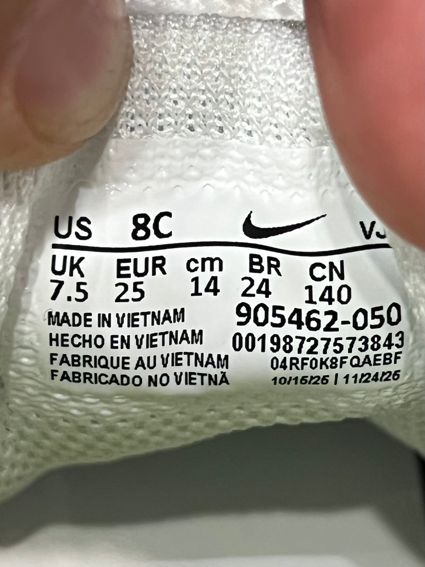 Nike Little Max '95 OG Neon (2026) Size 8C NEW s21982