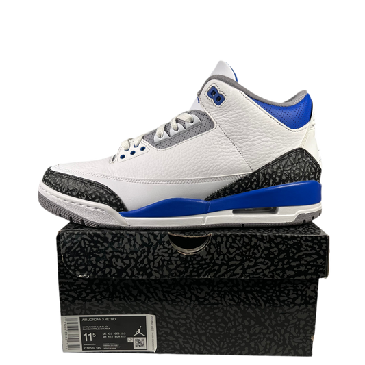 Jordan 3 Racer Blue (2021) Size 11.5 USED s18862