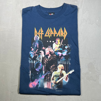 2000 Def Leppard Navy Euphoria Tour Tee Size XL USED v16620