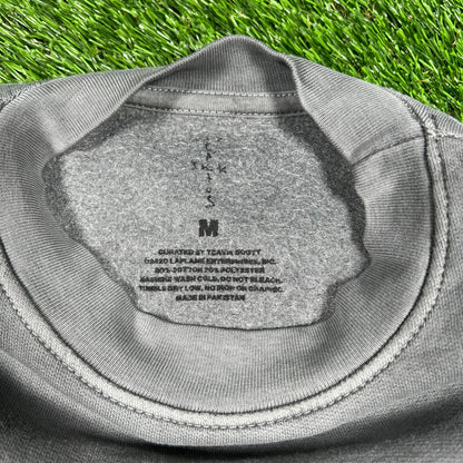 Travis Scott Playstation Grey Crewneck Size Medium USED x14644