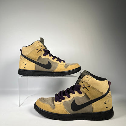 Nike SB Dunk High Chrome Ball Incident (2010) Size 9 USED s20392