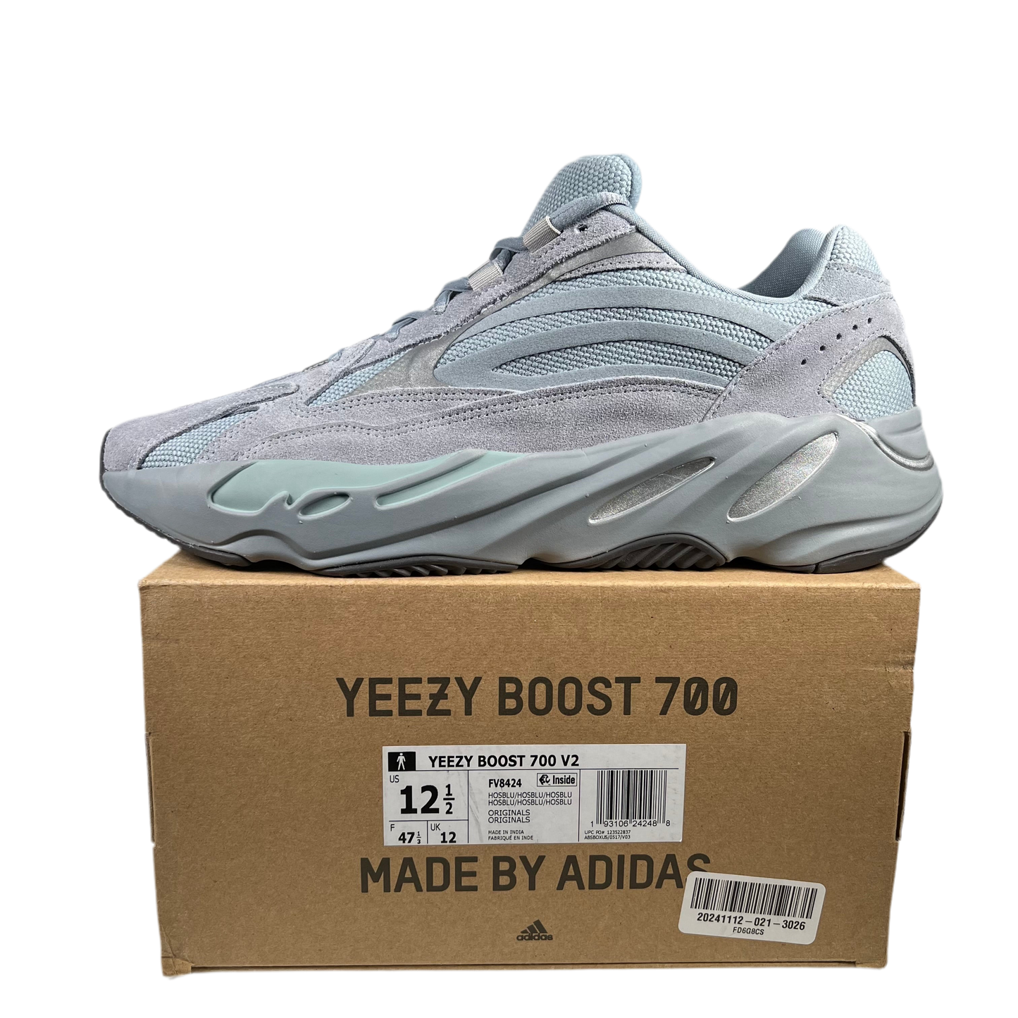 Yeezy 700 Hospital Blue (2019) Size 12.5 NEW s18377