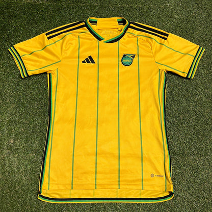 Wales Bonner X Adidas Jamaica Football Jersey Size Small USED x14212