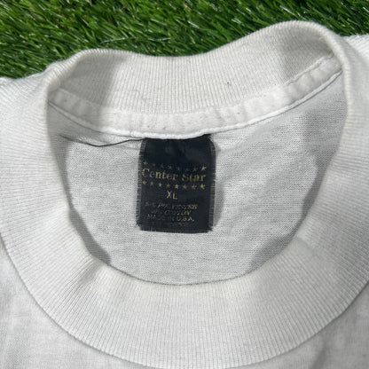 1989 Simpsons "Family Bonding" White Tee Size XL USED v17211