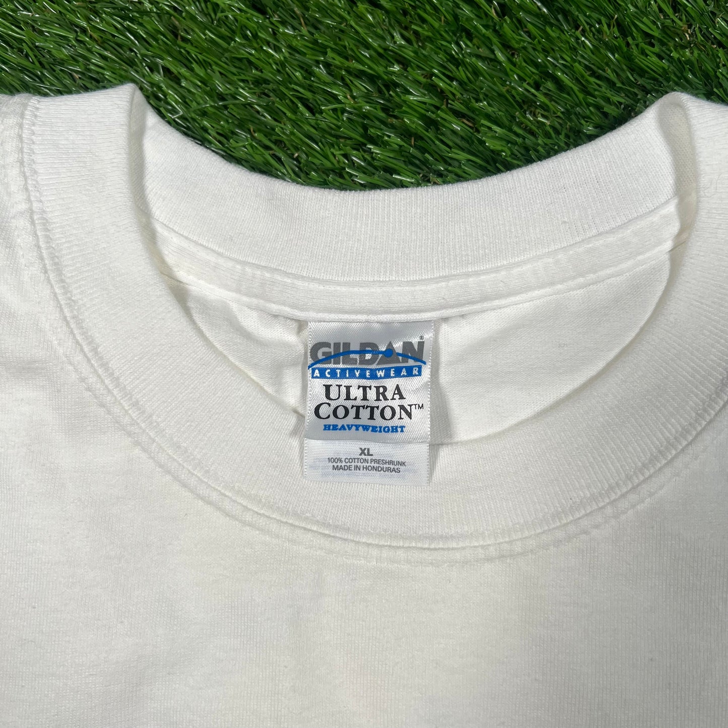 Y2K Coca Cola Classic Odd Job White Tee Size XL USED v17567