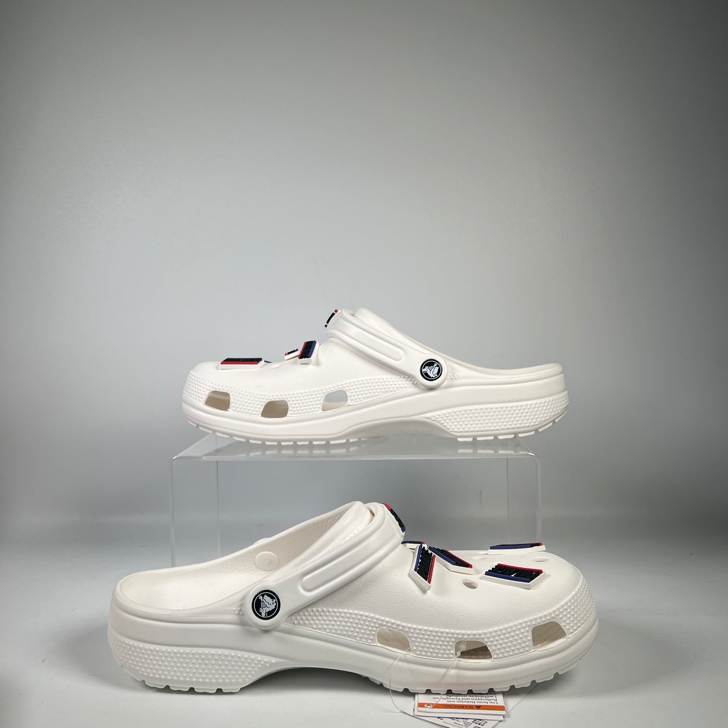 Crocs Palace White (2024) Size 12 NEW s20746