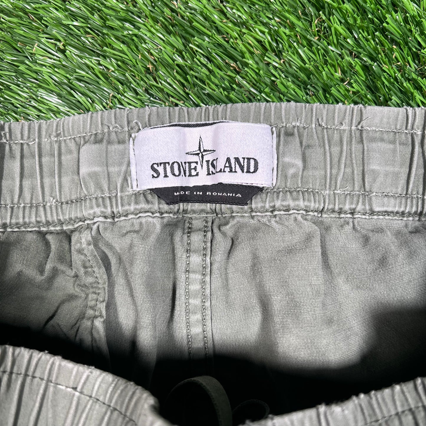 Stone Island Khaki Green Cargo Pants Size 33 USED x15237