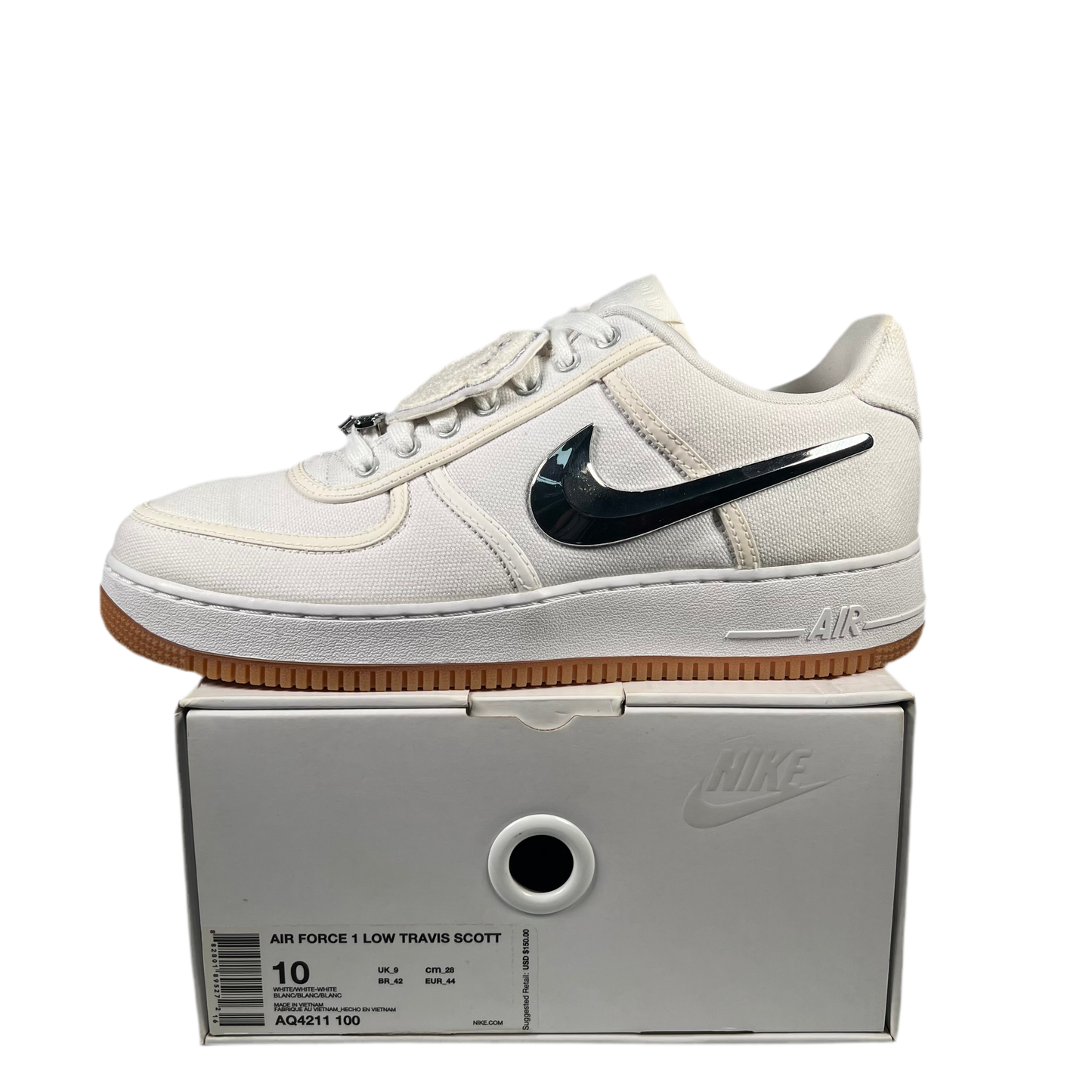 Nike Air Force One Travis Scott (2017) Size 10 NEW s18319