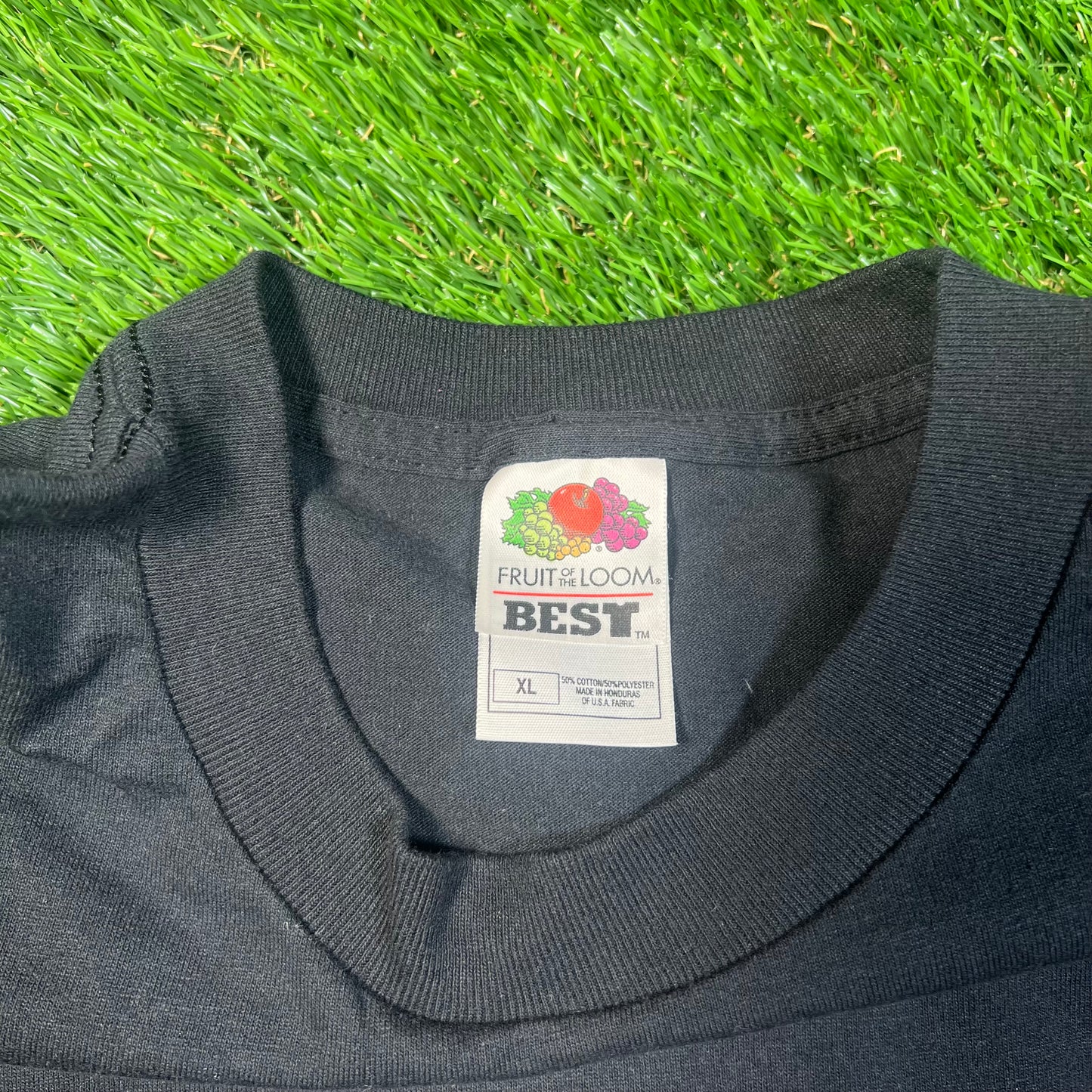 1990s D.A.R.E. "To Resist Drugs and Violence" Black Tee Size XL USED v18830