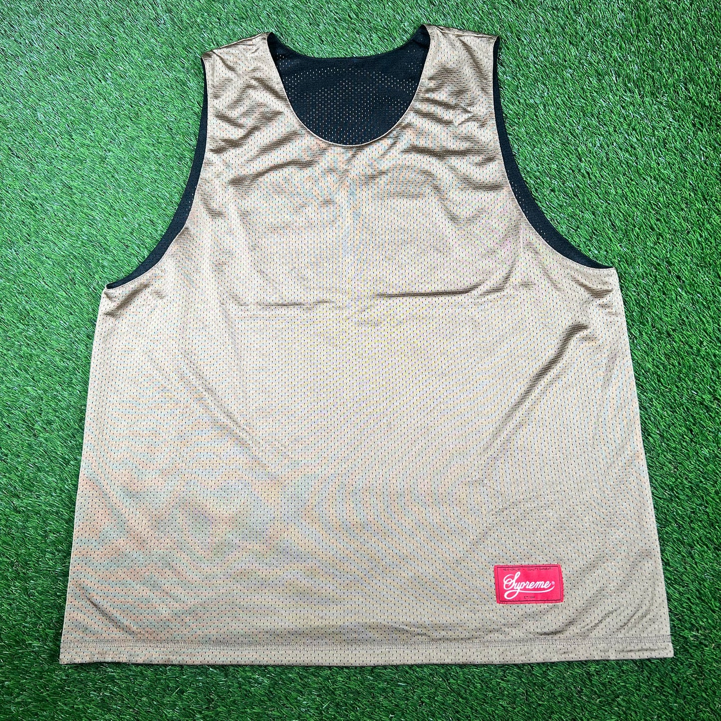 Supreme Black Mustang Reversible Basketball Jersey (2023) Size XL USED x14828