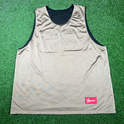 Supreme Black Mustang Reversible Basketball Jersey (2023) Size XL USED x14828