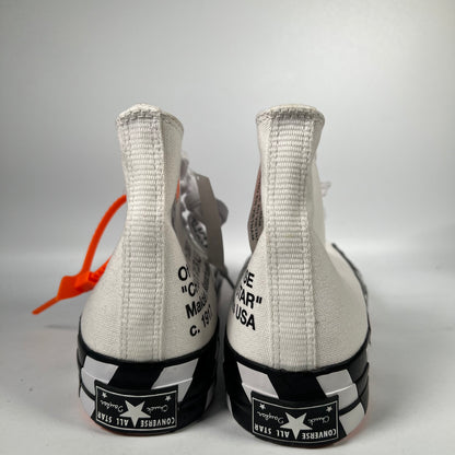 Off White Converse All Star Size 7.5 NEW s11453