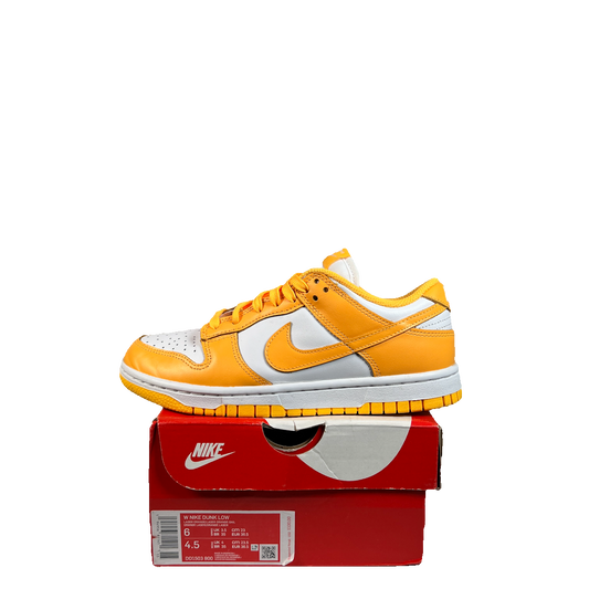 Nike Dunk Low Laser Orange (2021) Size 4.5m / 6w USED s22593