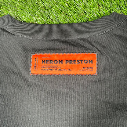 Heron Preston Heron Bird Green Tee Size XXL NEW x14804