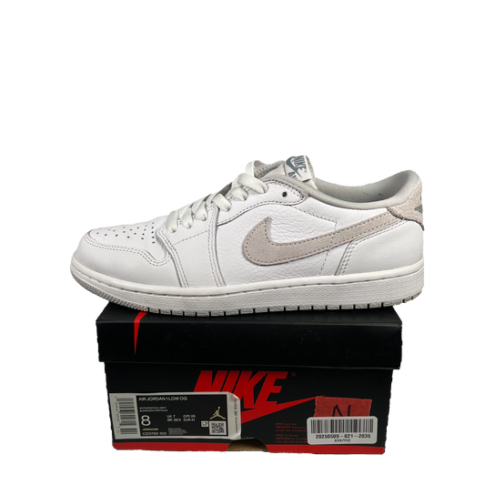 Jordan 1 Low Neutral Grey (2021) Size 8 USED s17714