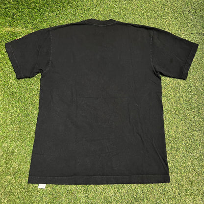 Warren Lotas Terminator AOP Black Tee Size Medium USED x14226