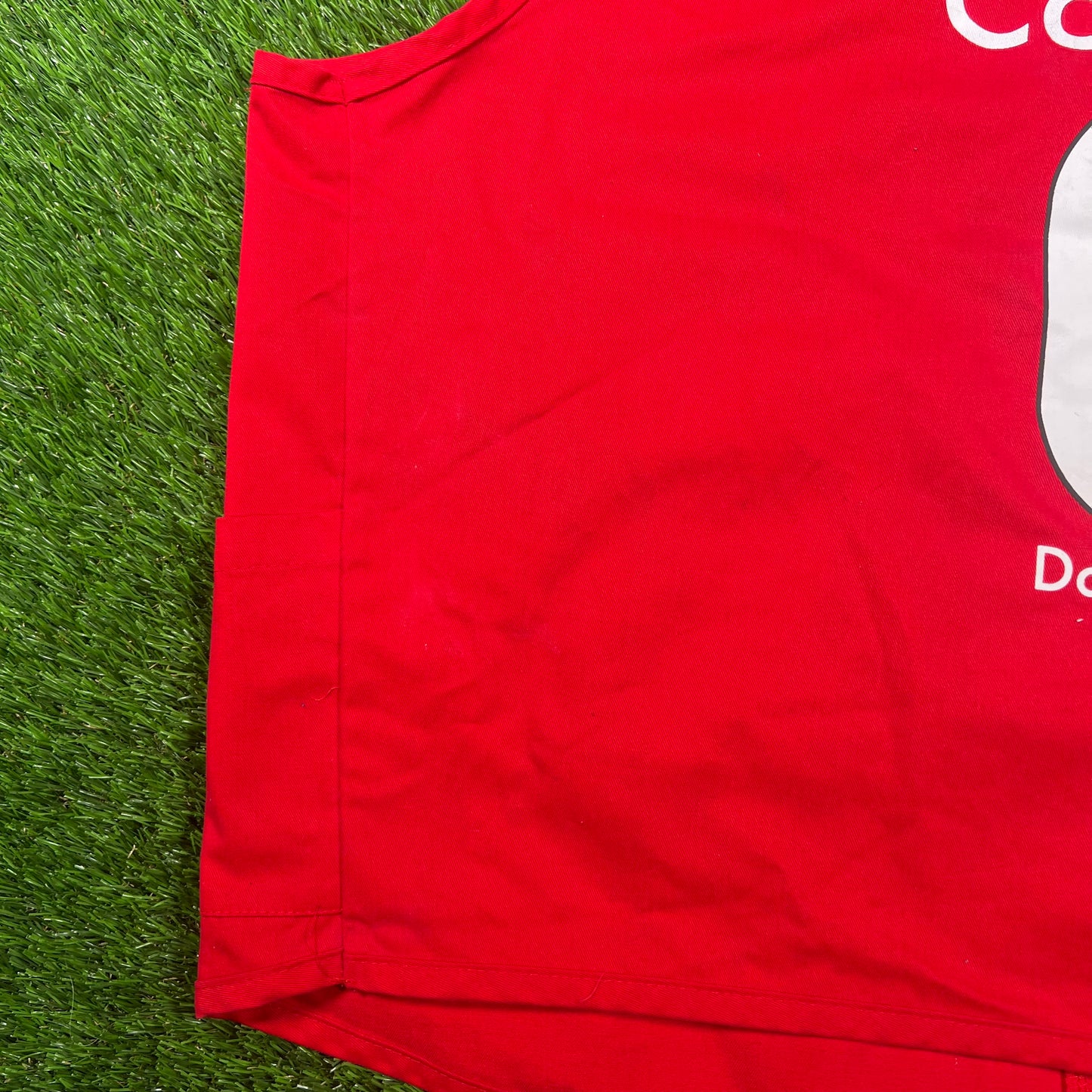 Costco Wholesale Employee Red Vest Size XXL USED v17869