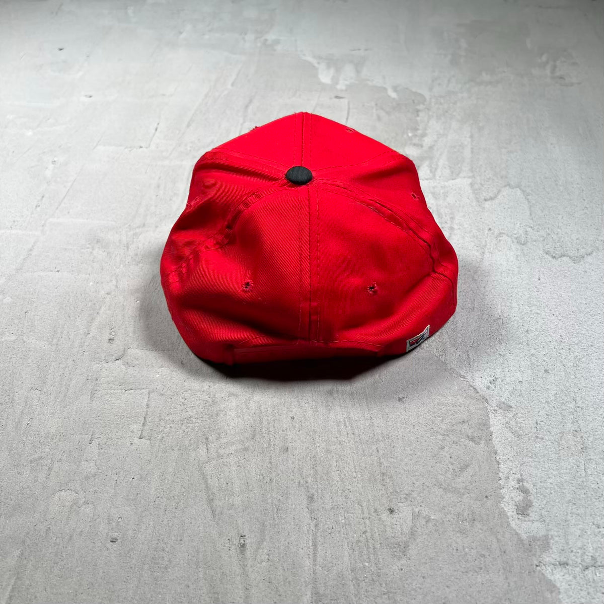 1990s St John's Red/Black Snapback Hat USED v20282