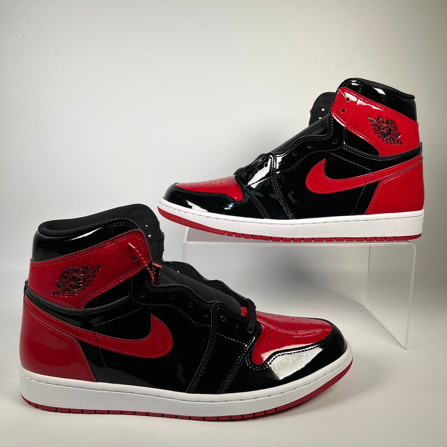Jordan 1 High Patent Bred (2021) Size 12 NEW s18779