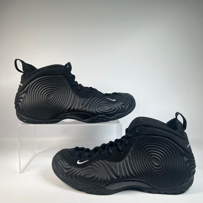 Nike Foamposite CDG Comme Des Garcons Homme Plus Black (2021) Size 12 USED s23634