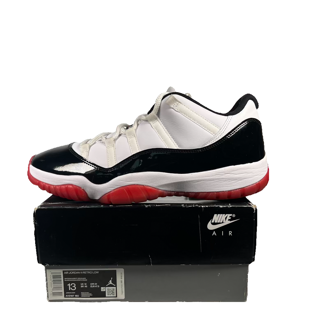 Jordan 11 Low Concord Bred (2020) Size 13 USED s23685