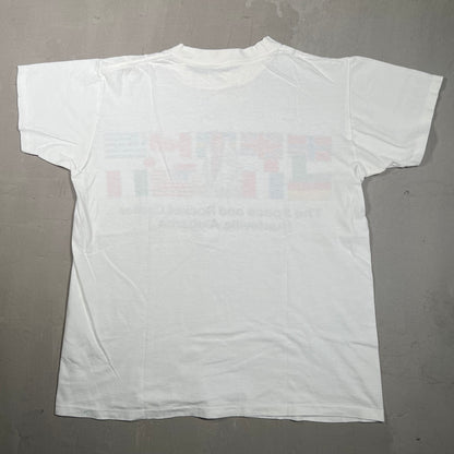 1990s Space and Rocket Center White Tee Size Medium USED v18903