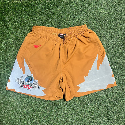 Travis Scott Cacti Heritage Brown Shorts Size Large USED x13623
