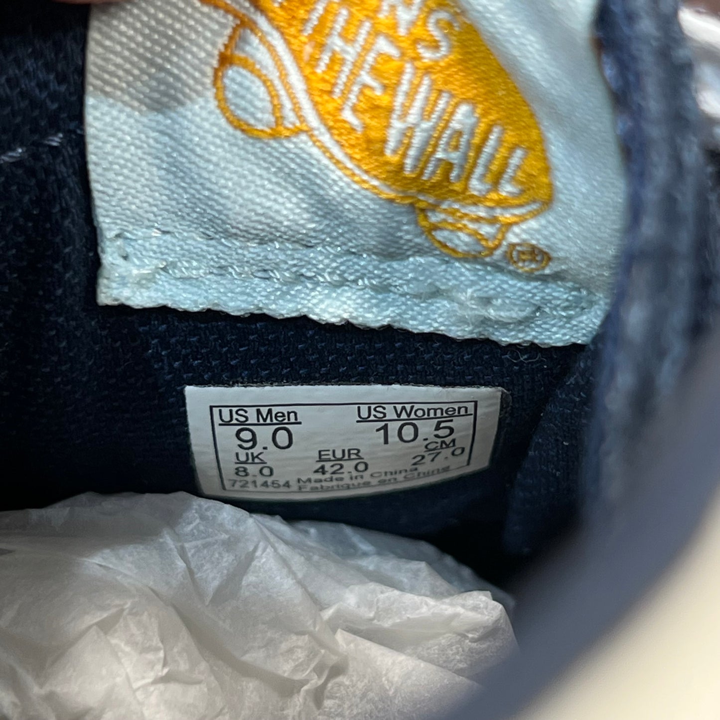 Vans Sk8-Hi Cap LX "Dress Blue" Size 9 NEW s20717