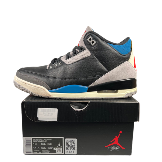 Jordan 3 Rare Air (2025) Size 10 USED s18702