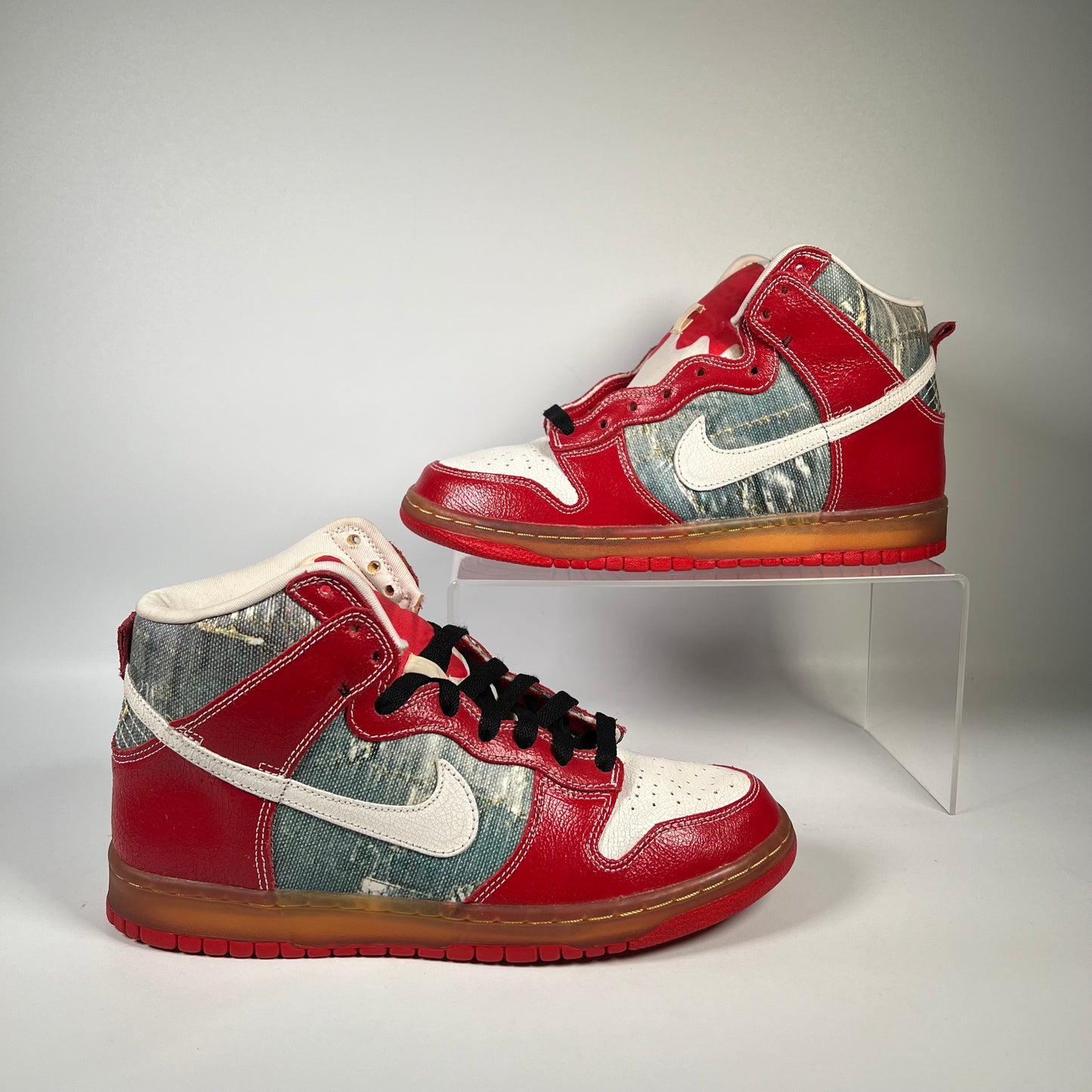 Nike SB Dunk High Shoe Goo SAMPLE (2008) Size 9 USED s18920