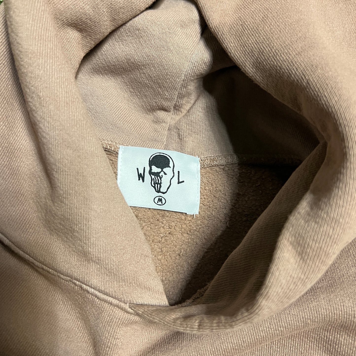 Warren Lotas "His Deal Signed in Blood' Brown Hoodie Size Medium USED x13486