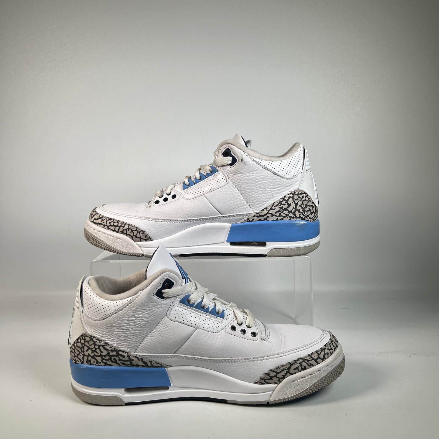 Jordan 3 UNC (2020) Size 8 USED s22489