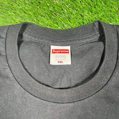 Supreme Rowlf Black Tee Size XXL USED x14837