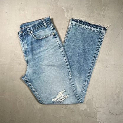 Y2K Levi's 517 Blue Denim Jeans Size 38 USED v20436