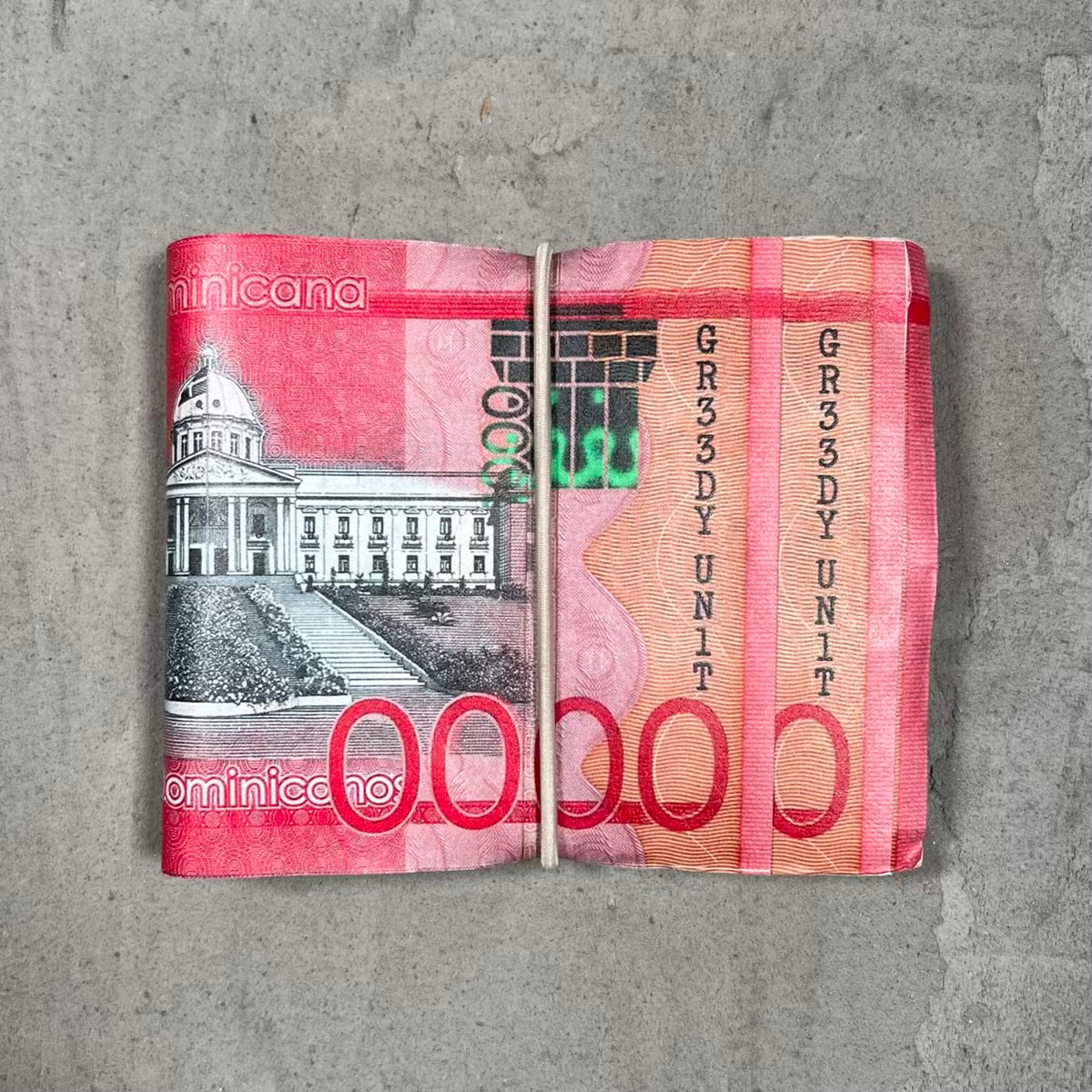 Greedy Unit Red Pesos Wallet NEW x18637