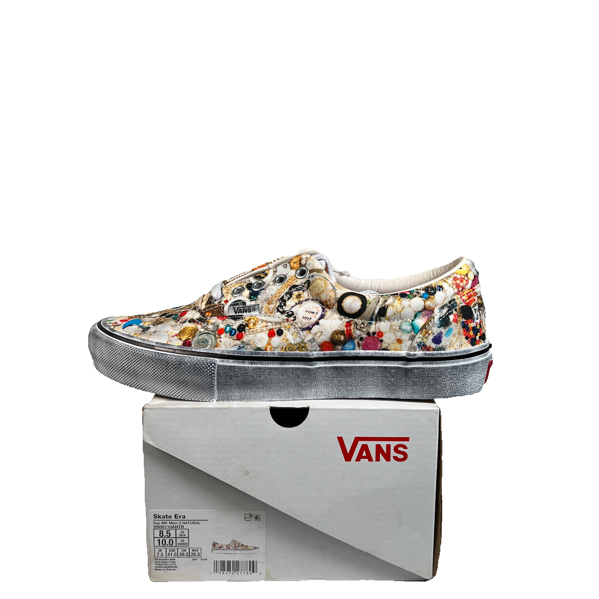 Vans Era Supreme Mike Kelley White (2026) Size 8.5 NEW s22946