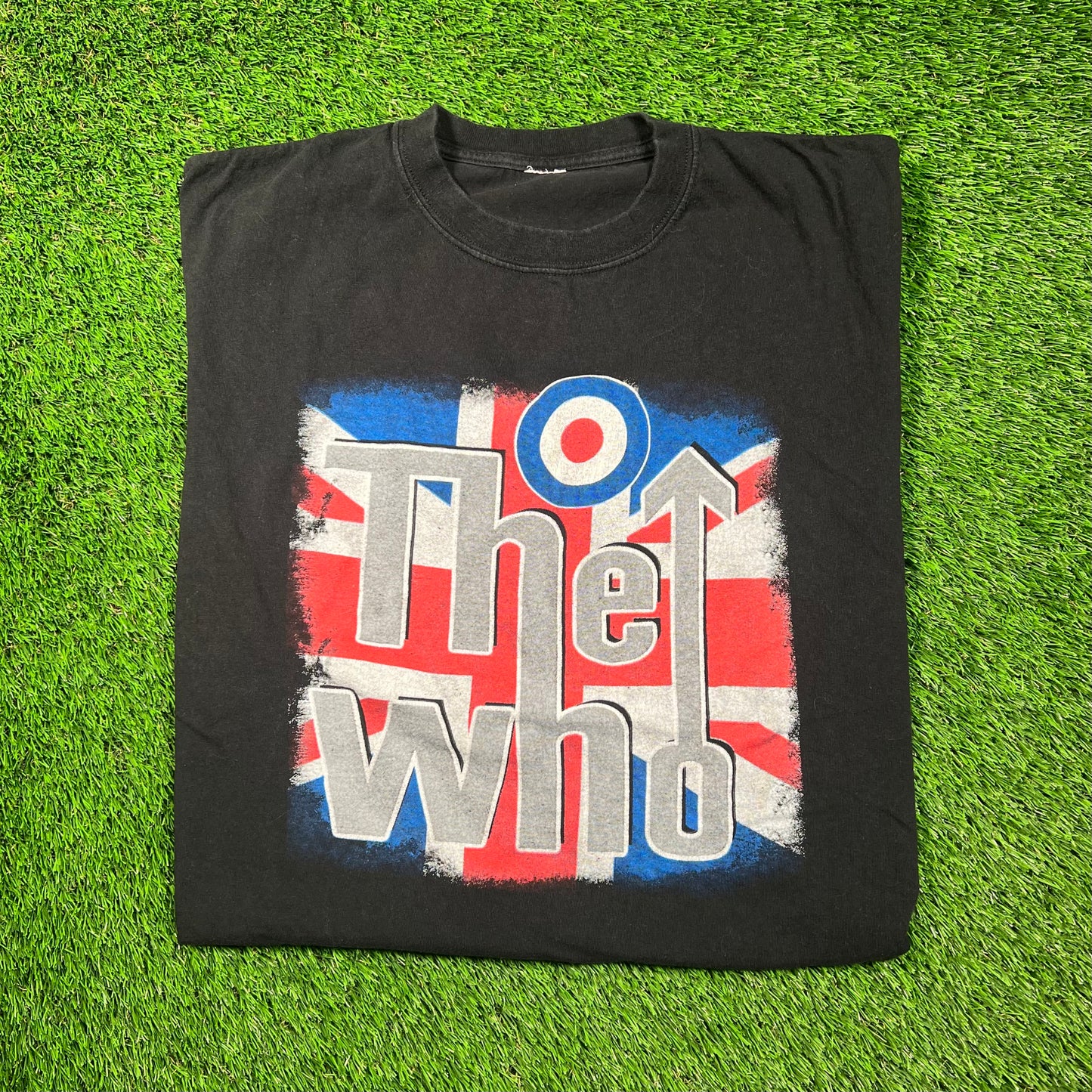 2008 The Who Black American Tour Tee Size Large USED v18641