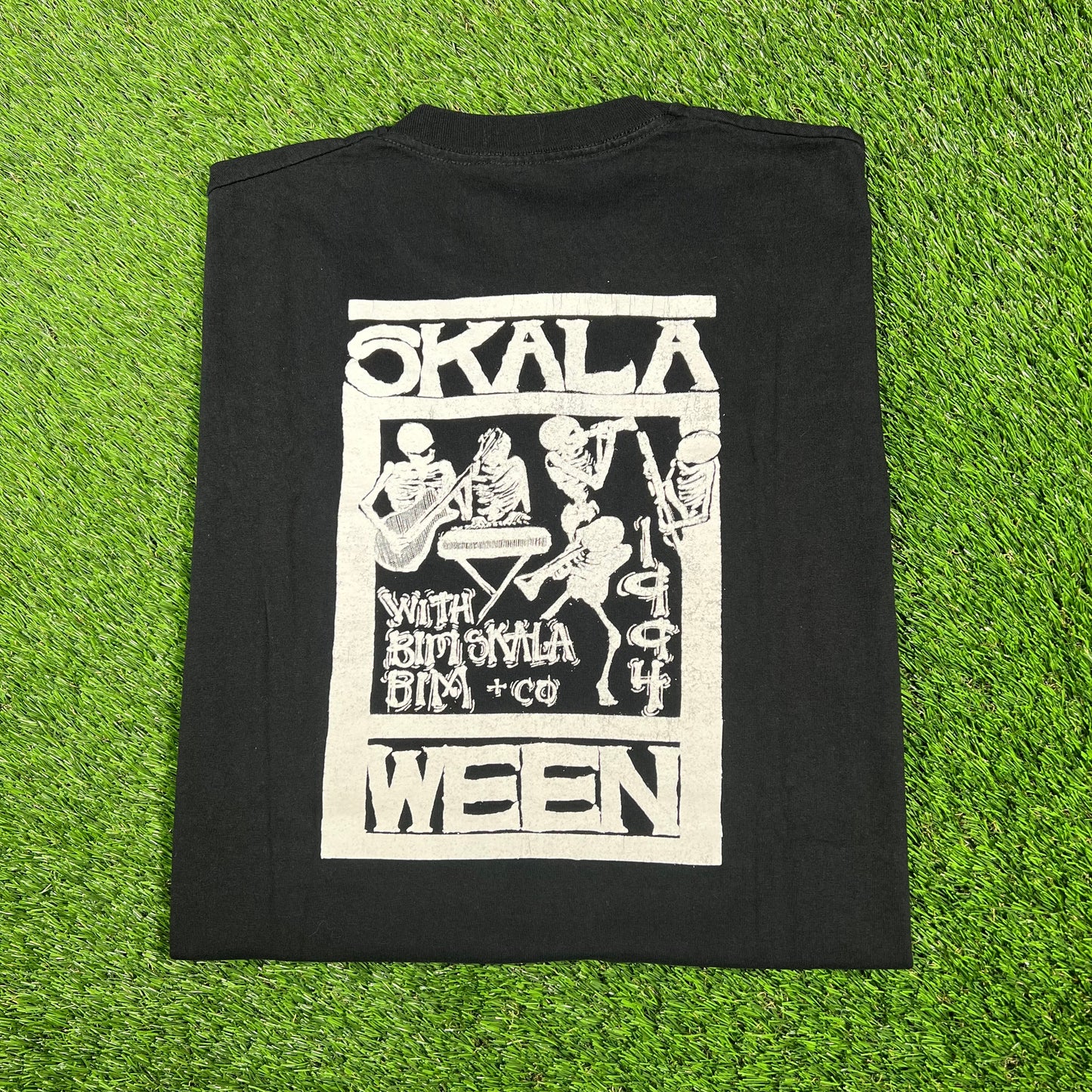 1994 Skalaween Black Tee Size XL USED v17454