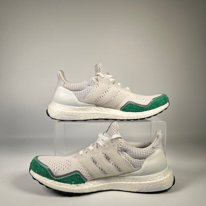 Adidas Ultra Boost 1.0 Cloud White Collegiate Green Gum (2024) Size 8.5 USED s19698