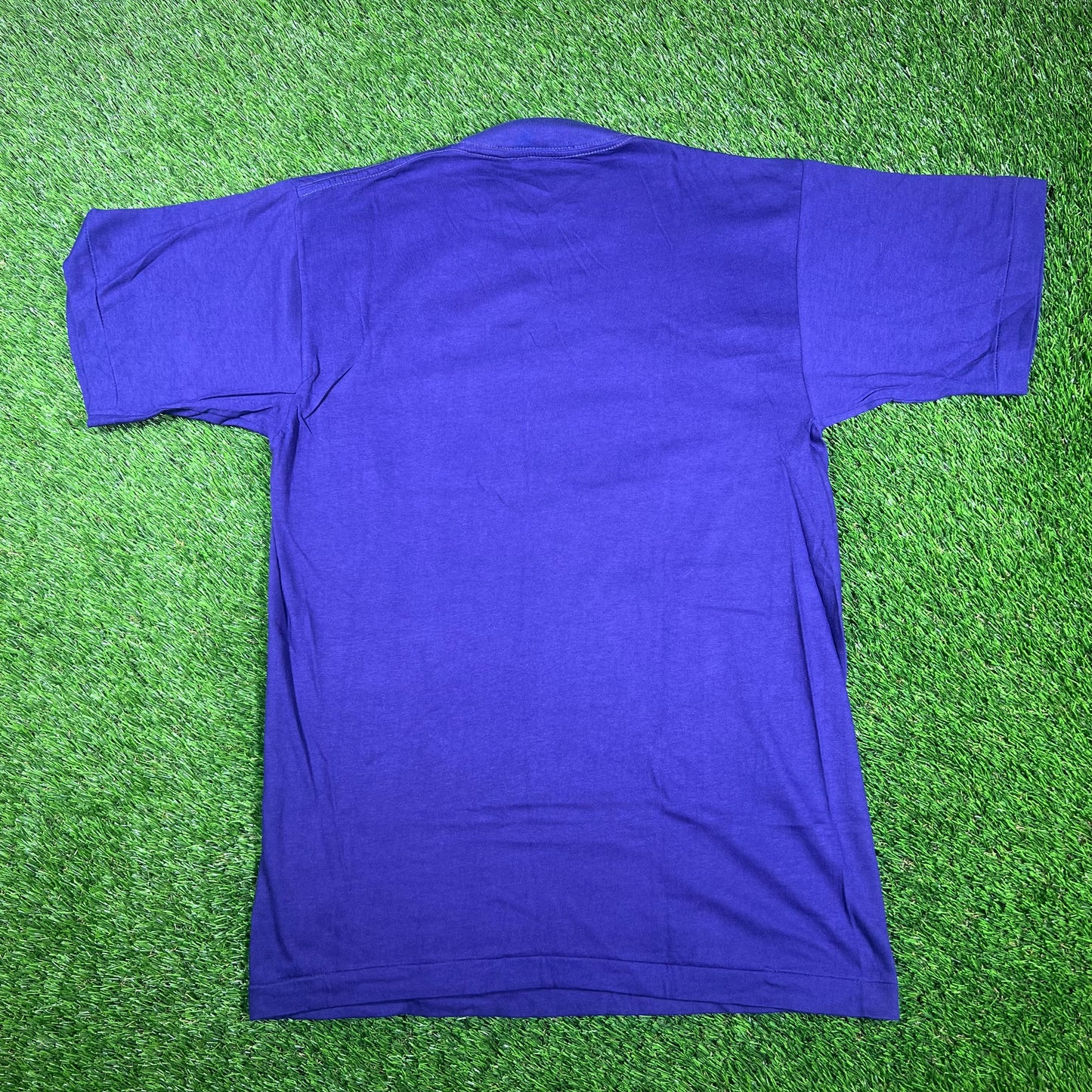 1990s Boss America Purple Tee Size Medium USED v17415