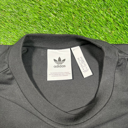 Adidas Black "Orange Ghost" Longsleeve Size Medium USED v17849