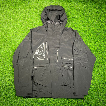 Supreme Goretex Tech Shell Black Jacket (2021) Size Medium USED x16790