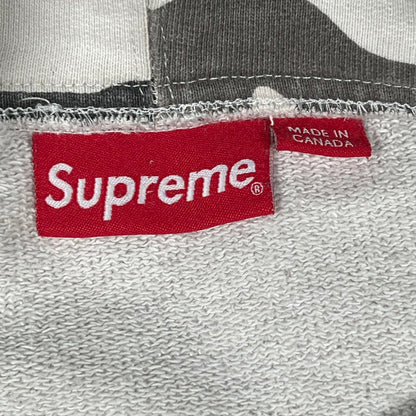 Supreme International Flags Patchwork Camo Hoodie Size Medium USED x14262